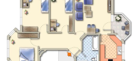 4 rooms Apartment in Stuttgart, Germany No. 337729 25