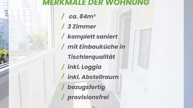 3 rooms Apartment in Brigittenau, Austria No. 208284