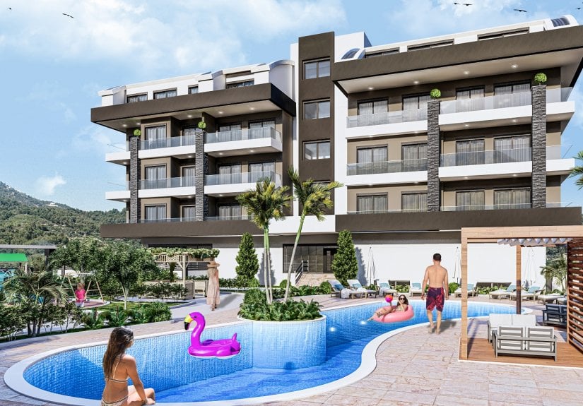 Apartment 1+2 in Alanya, Turkey No. 2229