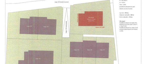 Grundstück in Burago di Molgora, Italy 500m², Nr. 69493 4
