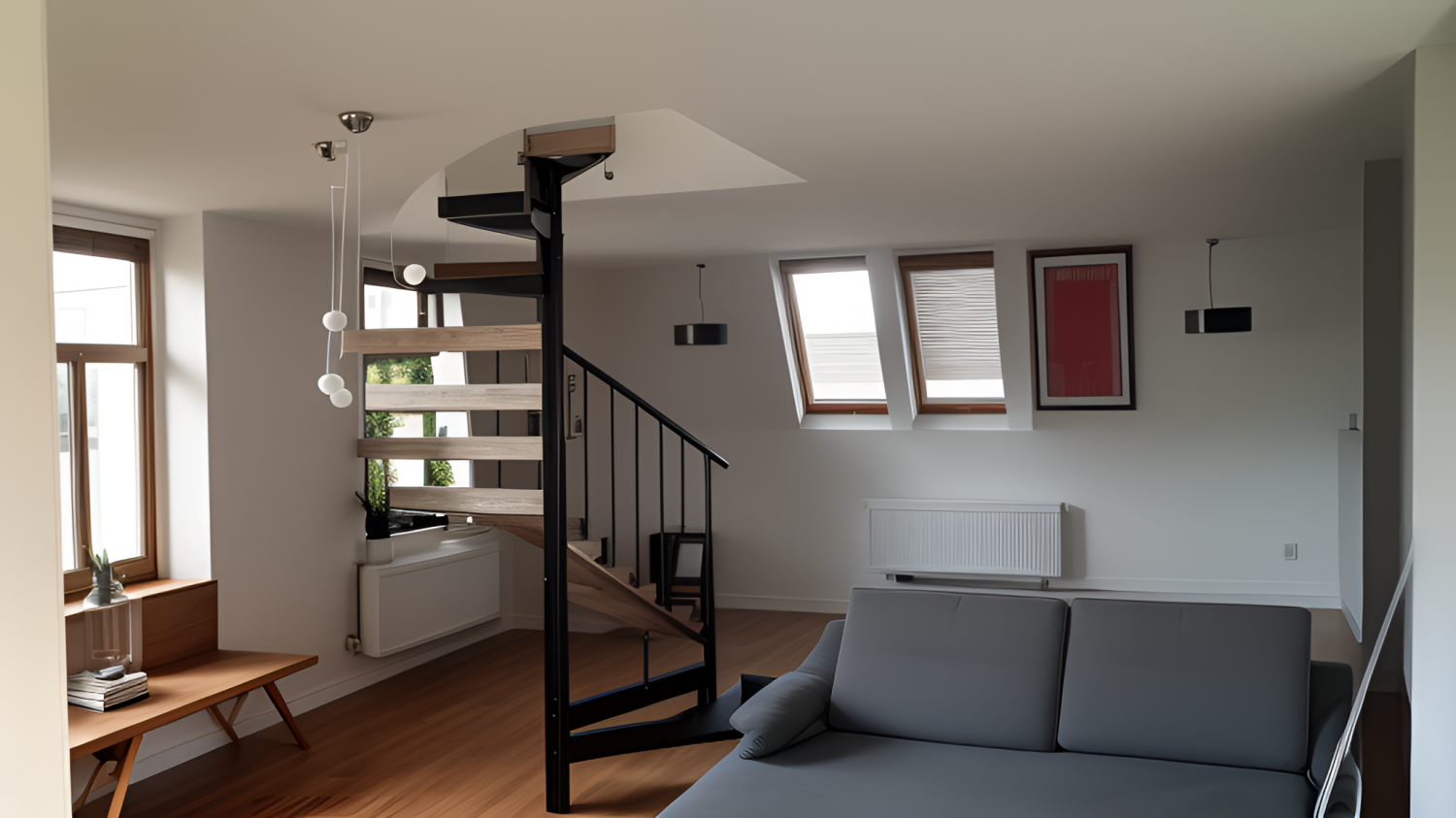 Дуплекс с 1 спальней в Цвиккау, Германия № 112594