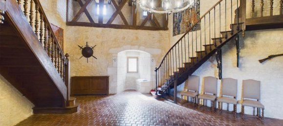 Замки и поместья с 31 спальней в Ле Пон-Кретьен-Шабене, Франция № 219465 10