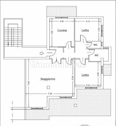 3 bedrooms Apartment in Castrolibero, Italy No. 343645