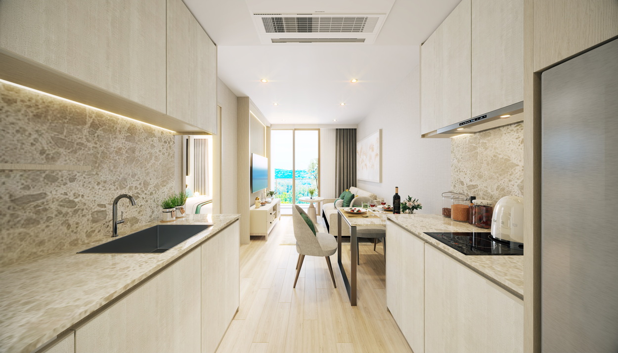 2 rooms Apartment for sale in Pattaya, Chonburi, Eastern Thailand, Thailand № 155470