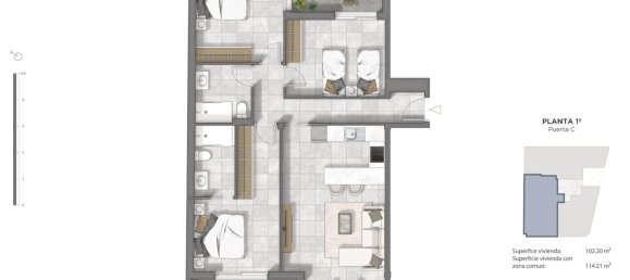 3 bedrooms Apartment in Guardamar del Segura, Spain No. 6944 8