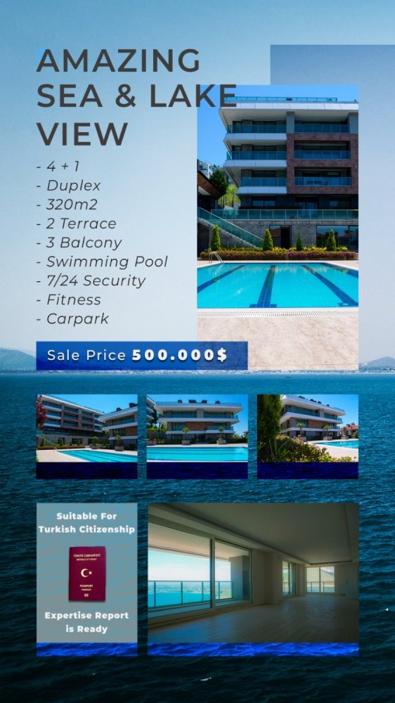 Wohnung 4+1 in Istanbul, Turkey, Nr. 4384