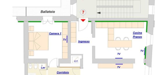 3غرفة شقة في Voghera, Italy رقم 280515 16