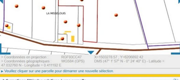 Grundstück in Courcoue, France 7810m², Nr. 246121 2