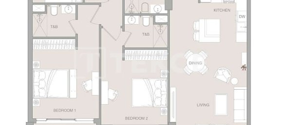 Apartamento de 1 dormitorio en Dubai Land, UAE No. 93941 16