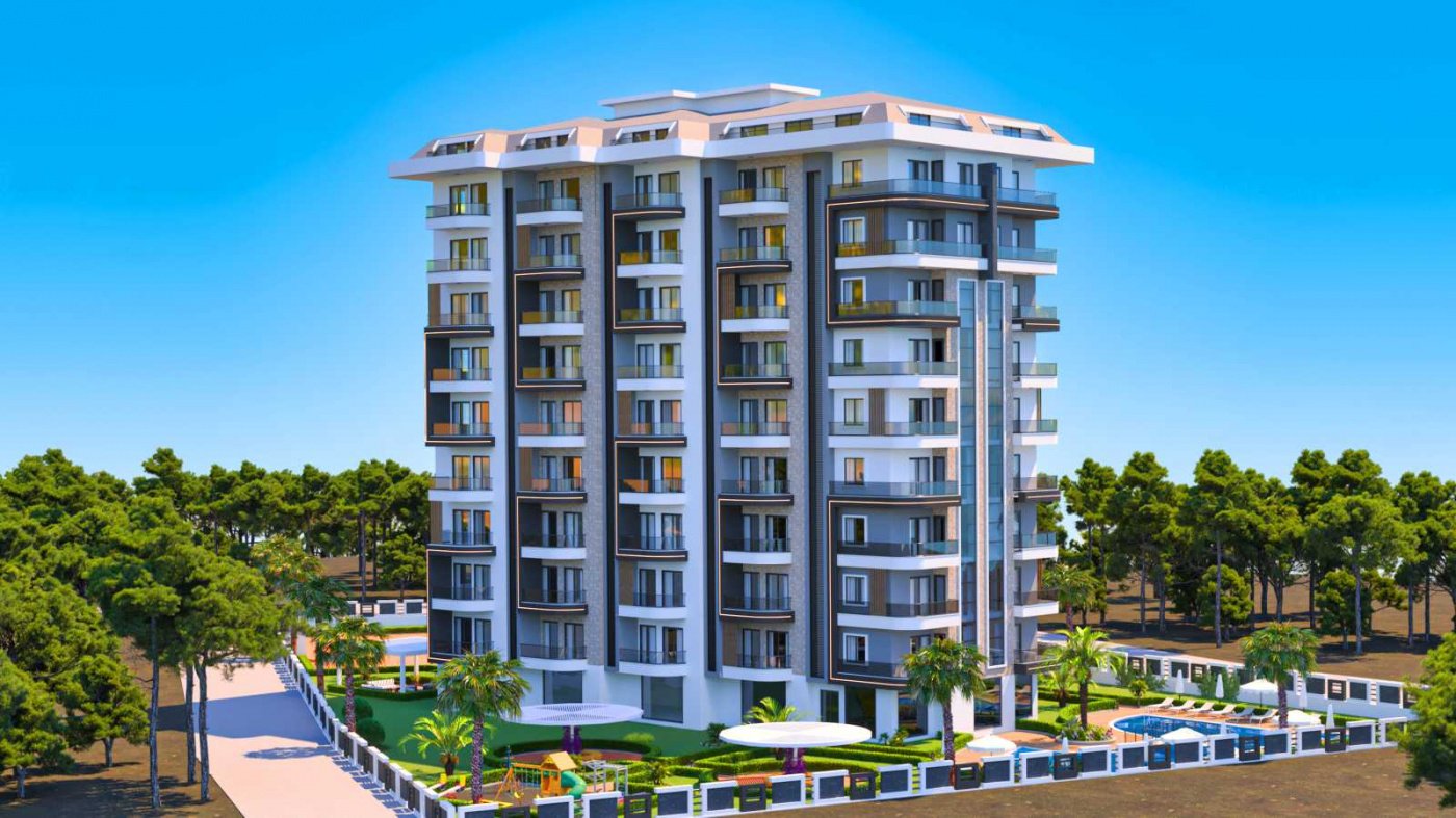 Apartment 1+1 in Avsallar, Turkey No. 4984