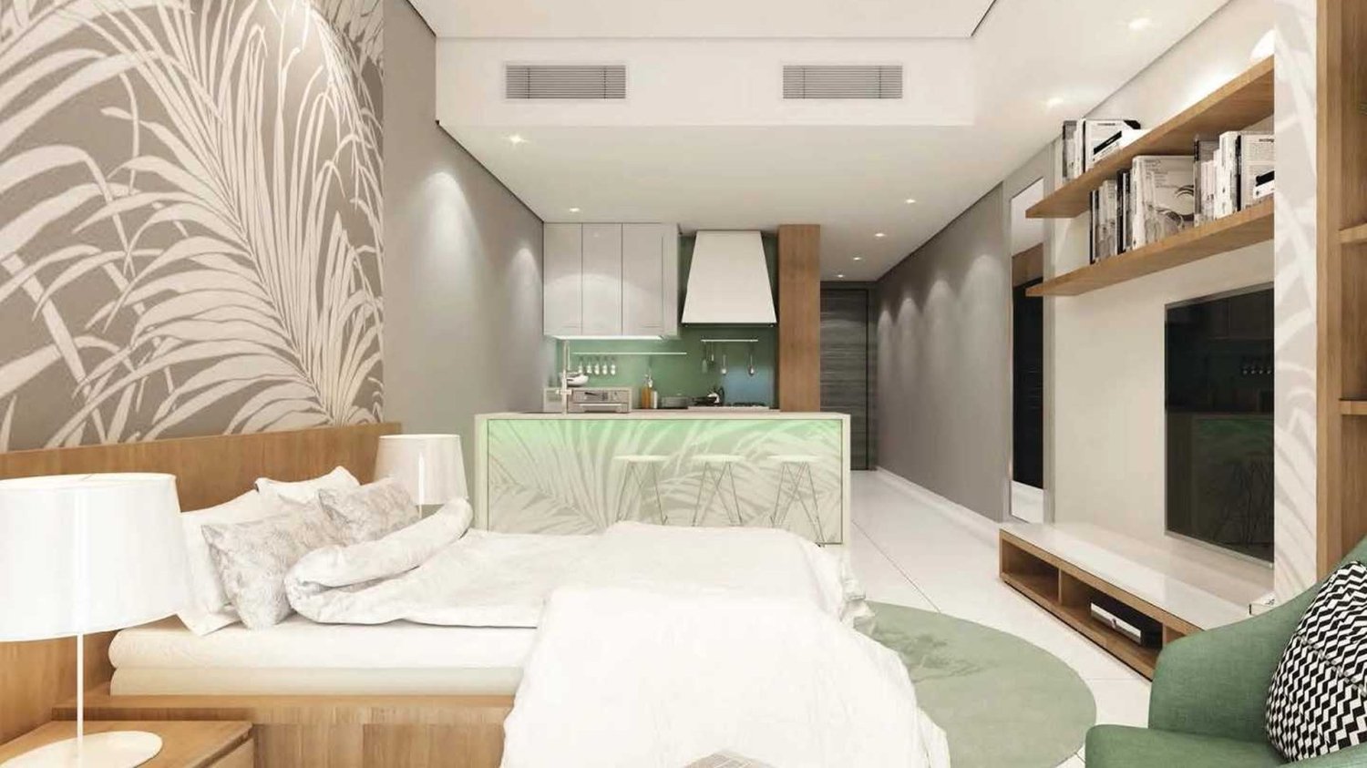 1 chambre Appartement à BLUEWAVES TOWER, Dubai Residence Complex, UAE No. 62505