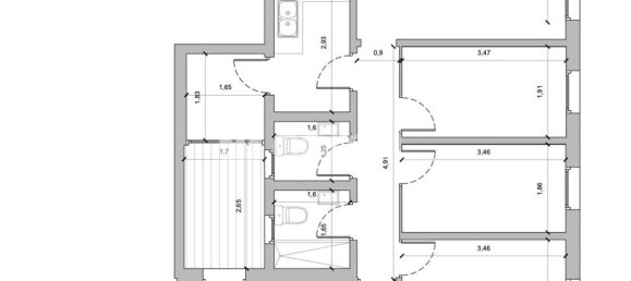 Apartamento de 4 dormitorios en Gràcia, Spain No. 86095 33