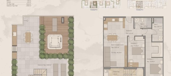 2 Schlafzimmer Penthouse in Torre-Pacheco, Spain, Nr. 14431 11