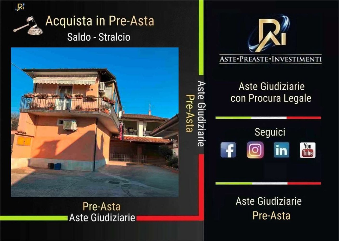 Квартира с 3 комнатами в Кальчинато, Италия № 187850