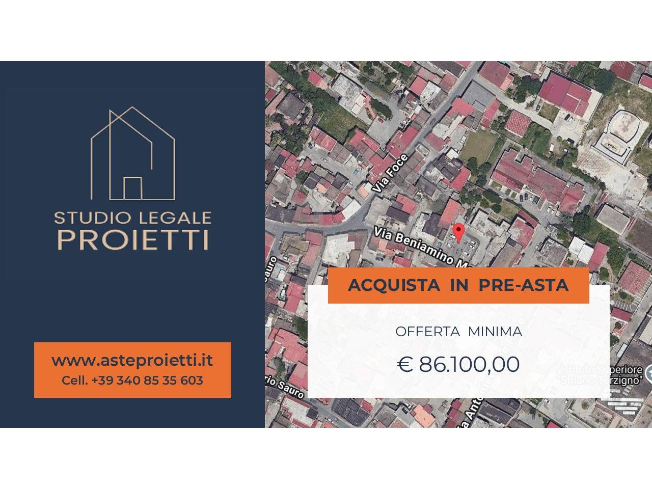 4 Schlafzimmer Wohnung in Striano, Italy, Nr. 307832