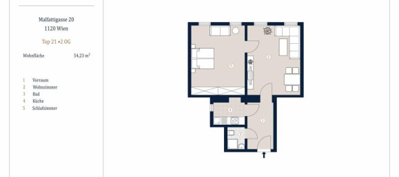 2-Zimmer Wohnung in Meidling, Austria, Nr. 195219 17