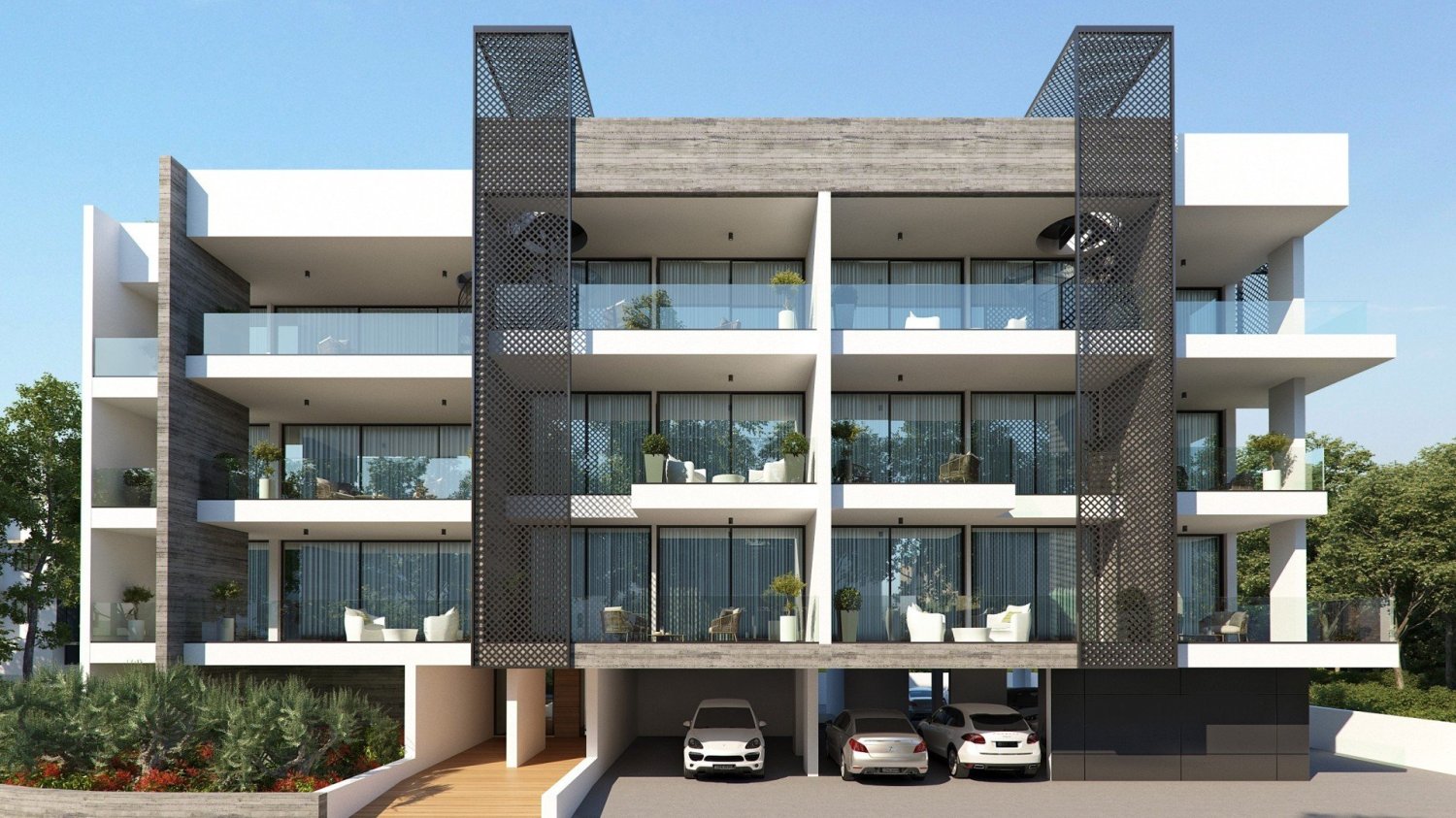 Apartamento de 2 dormitorios en Aradippou, Cyprus No. 34437