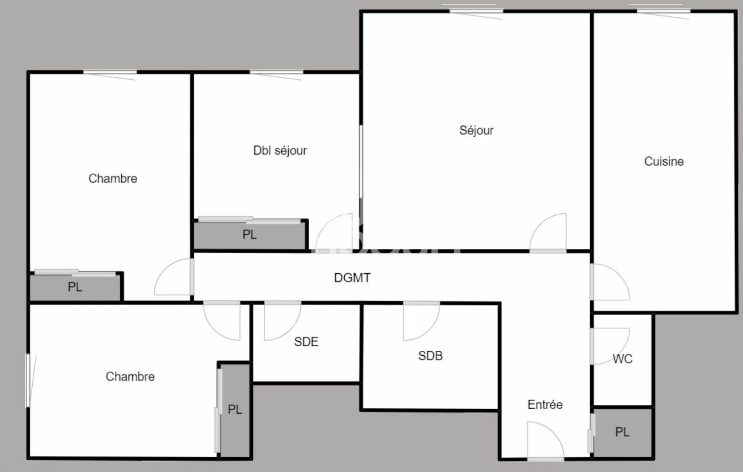 Apartamento T2 em Courbevoie, France N.º 181538
