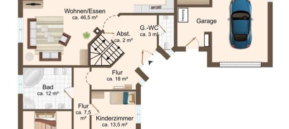 3 غرف نوم عقار تجاري في Cloppenburg, Germany رقم 85012 24
