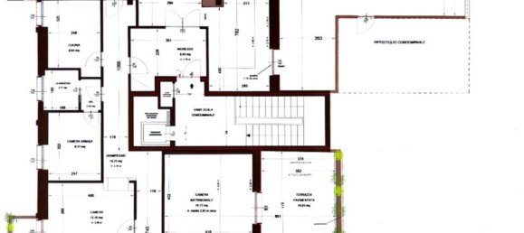 5 rooms Penthouse in Bergamo, Italy No. 236844 7