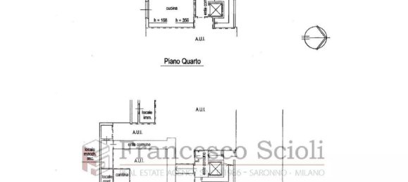 Apartamento de 2 habitaciónes en Saronno, Italy No. 334213 14