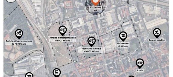 2 rooms Apartment in Milan, Italy No. 244591 17