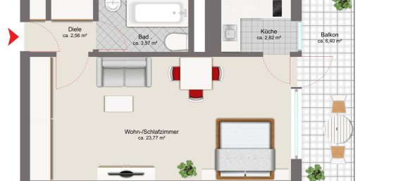 Studio in München, Germany, Nr. 343350 11