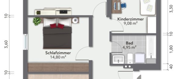 Apartamento T3 em Erlangen-Hochstadt, Germany N.º 301707 11