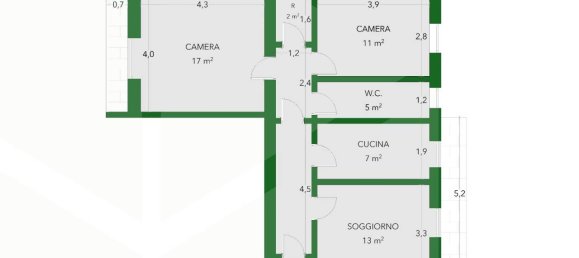 Apartamento de 4 habitaciónes en Pontedera, Italy No. 20069 2