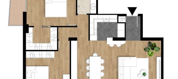 4 Schlafzimmer Wohnung in Palermo, Italy, Nr. 318137 11