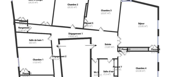 4 bedrooms Apartment in Lyon, France No. 329056 4