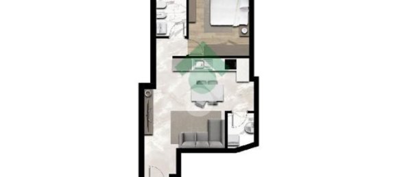 2 rooms Apartment in Castello di Brianza, Italy No. 131676 2