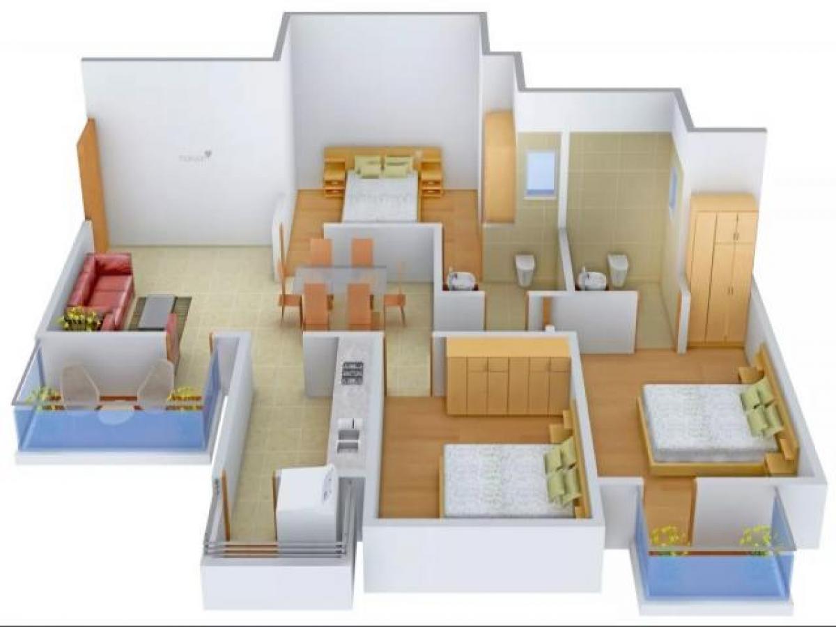 3 bedrooms House in Gurgaon, India No. 26605