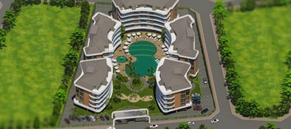 Apartamento de 2 habitaciónes en Oba, Turkey No. 9879 8