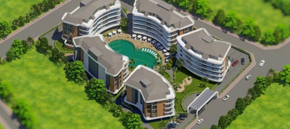 Apartamento de 2 habitaciónes en Oba, Turkey No. 9879 7