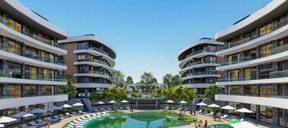 Apartamento de 2 habitaciónes en Oba, Turkey No. 9879 4