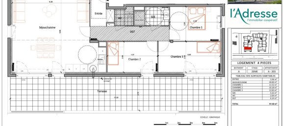 Apartamento T3 em Saint-Jean-de-Braye, France N.º 238462 7