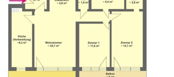 3 rooms Apartment in Penzing, Austria No. 145359 11