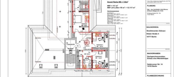 Dúplex de 5 habitaciónes en Wilmersdorf, Germany No. 264251 10