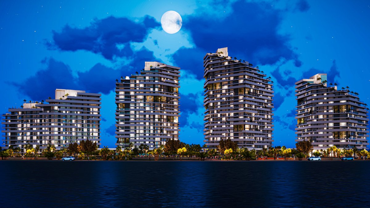 2 bedrooms Apartment in Long Beach, Northern Cyprus No. 12524