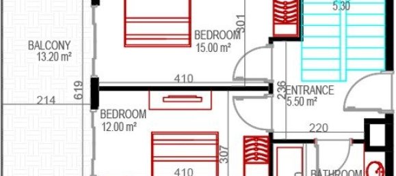 Apartamento de 1+1 en Yekta Kingdom Premium, Mahmutlar, Turkey No. 40006 2