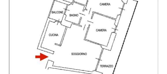 3 rooms Apartment in Segrate, Italy No. 257717 34