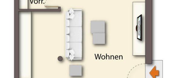 1 غرف نوم شقة في Konstanz, Germany رقم 11239 12