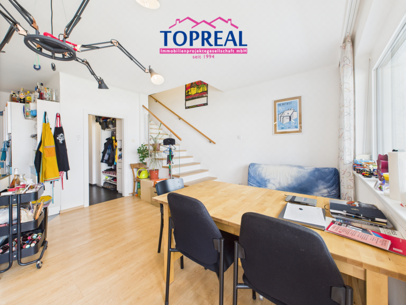 4 rooms Duplex in Wels, Austria No. 129594