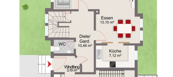 Таунхаус с 5 комнатами в Фюрстенфельдбрукк, Германия № 220417 2