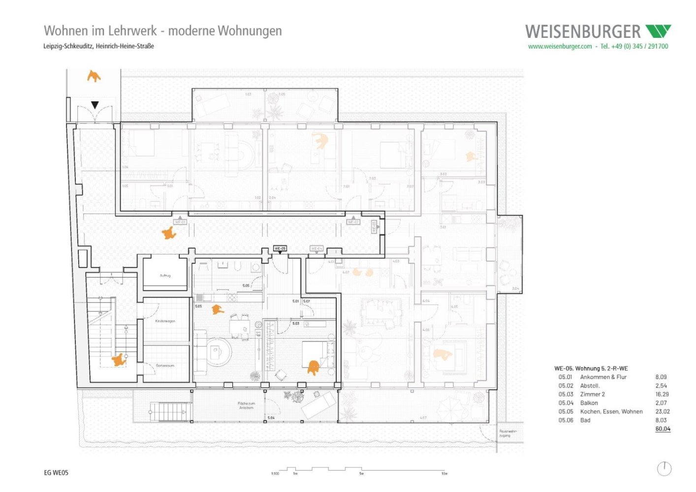 1 غرف نوم شقة في Nordsachsen, Germany رقم 261485