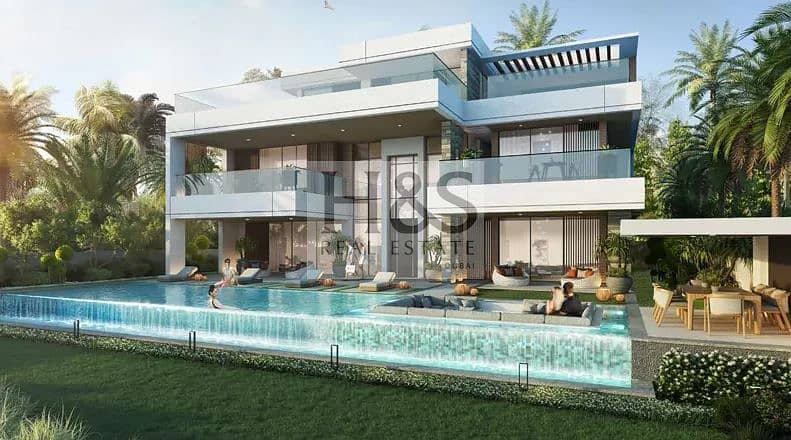 Вилла с 7 спальнями в Damac Lagoons, ОАЭ № 25975