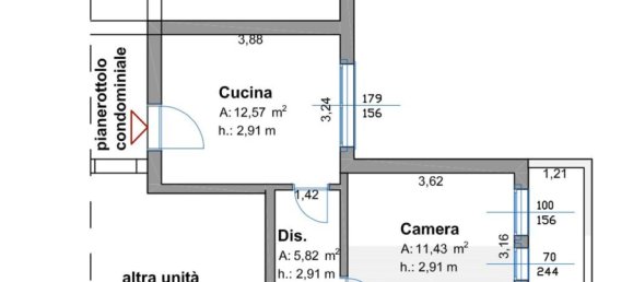 4 rooms Apartment in Chioggia, Italy No. 201300 21