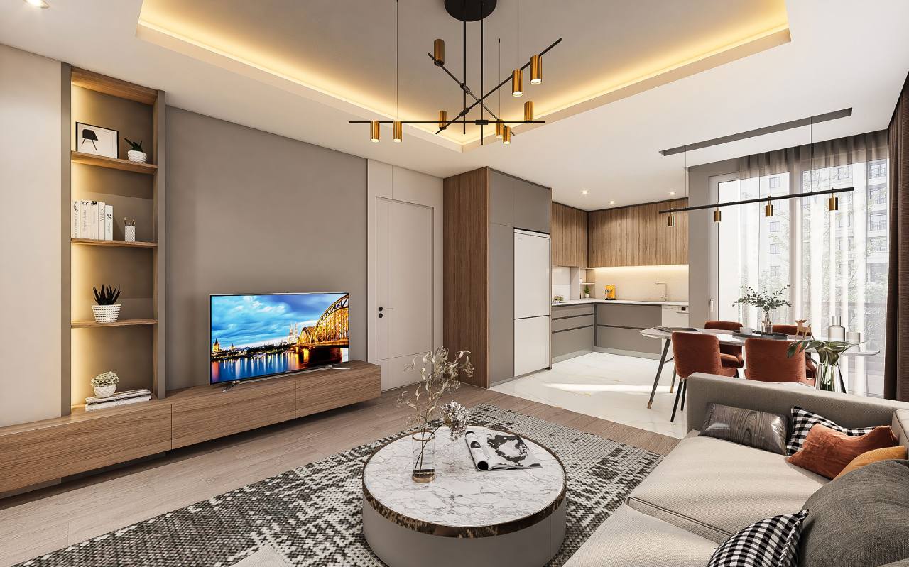 Wohnung 2+1 in RESİDENCE 1, Antalya, Turkey, Nr. 39695