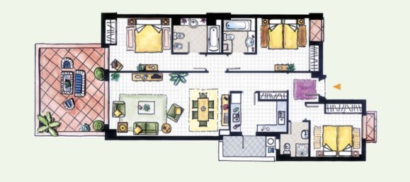 3 bedrooms Apartment in Marbella, Spain No. 137060 7